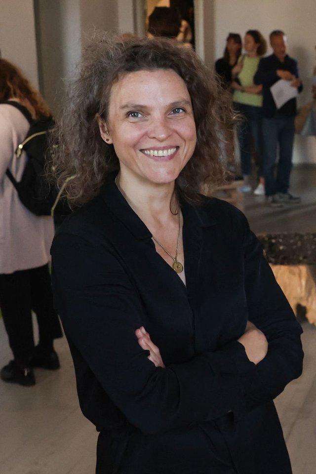 Galerijos „Vartai“ vadovė Laura Rutkutė.<br>R.Danisevičiaus nuotr.