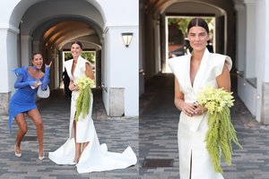 Ištekėjo įžymybių agentė K. Kulbušauskaitė: prabangų viešbutį paliko su liudininke K. Meschino