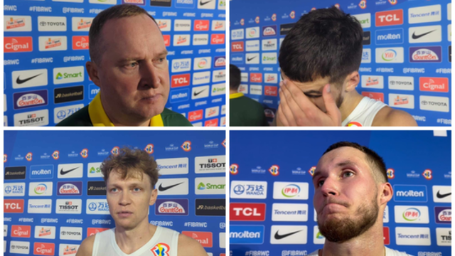 Veidai, kurie pasako daugiau nei žodžiai: kaip pasaulio čempionatą palieka Lietuvos rinktinė
