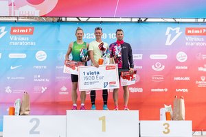 Paaiškėjo jubiliejinio „Rimi Vilniaus maratono“ nugalėtojai