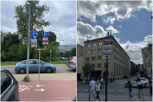 Tokį kelio ženklų rebusą vilnietis vos įveikė: „Sprendžiau gal 10 minučių“