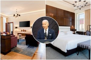 Vilniuje rado naują pramogą – nori pagulėti lovoje, kurioje miegojo J. Bidenas: kiek tai kainuoja