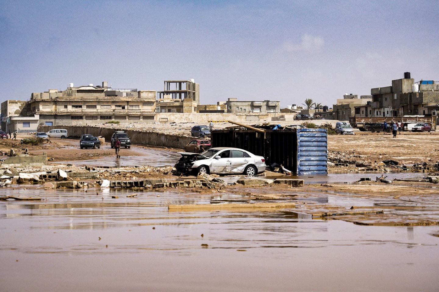 Potvyniai Libijoje.<br>AFP/Scanpix nuotr.