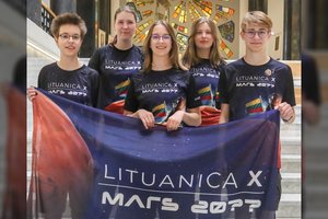 Lietuvos moksleivių robotikos komanda „Lituanica X“ pradeda naują sezoną