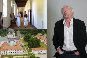 Kaune esančiame viešbutyje pasirodęs milijardierius R. Bransonas personalui sukėlė didžiulį stresą