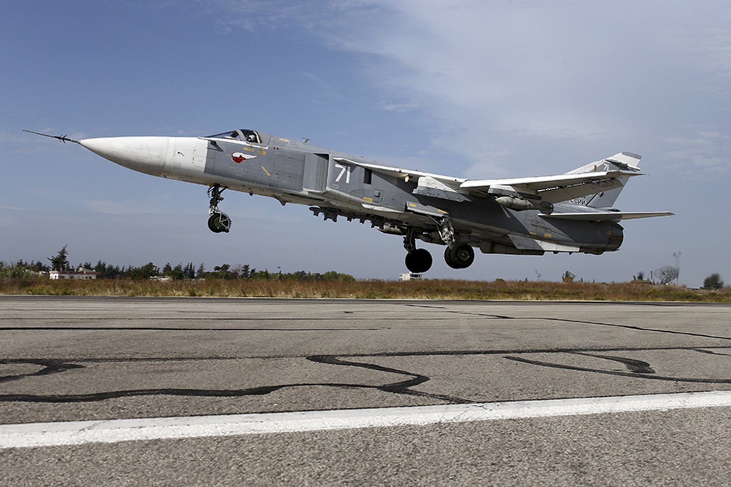  Su-24.<br> Reuters/Scanpix nuotr.
