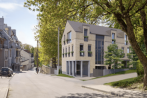 Vietoj apleistos parduotuvės madingame Vilniaus rajone – naujas daugiabutis  