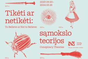 Parodoje apie sąmokslo teorijas pirmą kartą bus eksponuojami Dariaus ir Girėno karstai