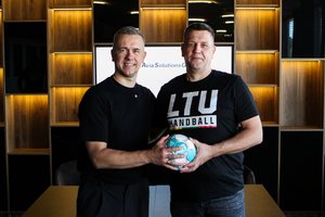 Lietuvos rankinio rinktinės grįžta į sostinę, kur bus kuriami „rankinio namai“