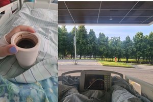 Tomos nėštumas vos nesibaigė tragiškai: teko rūpintis ne naujagimiu, bet ar sulauks donoro transplantacijai