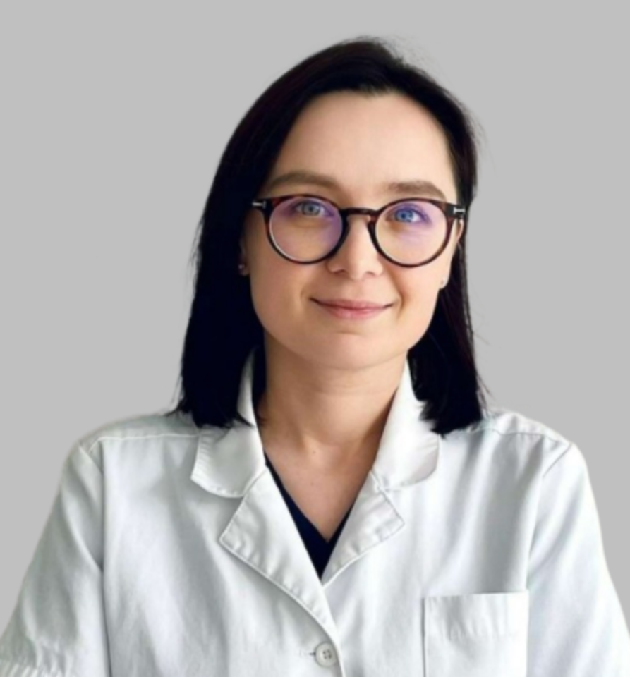 Hepatologijos, gastroenterologijos ir dietologijos centro gydytoja gastroenterologė Gabrielė Milaknytė.<br> Santaros klinikų nuotr.