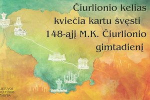 M. K. Čiurlionio 148-ajam gimtadieniui – intriguojantys renginiai penkiuose miestuose
