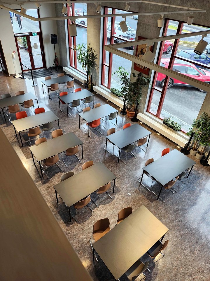 The restaurant of „the Salvation Army“ branch in Iceland for the underprivileged.