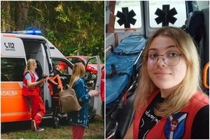 Avarijų aukų kūnai ir pakaruokliai – 18-metė Martyna mirties šiurpą išvydo savo akimis