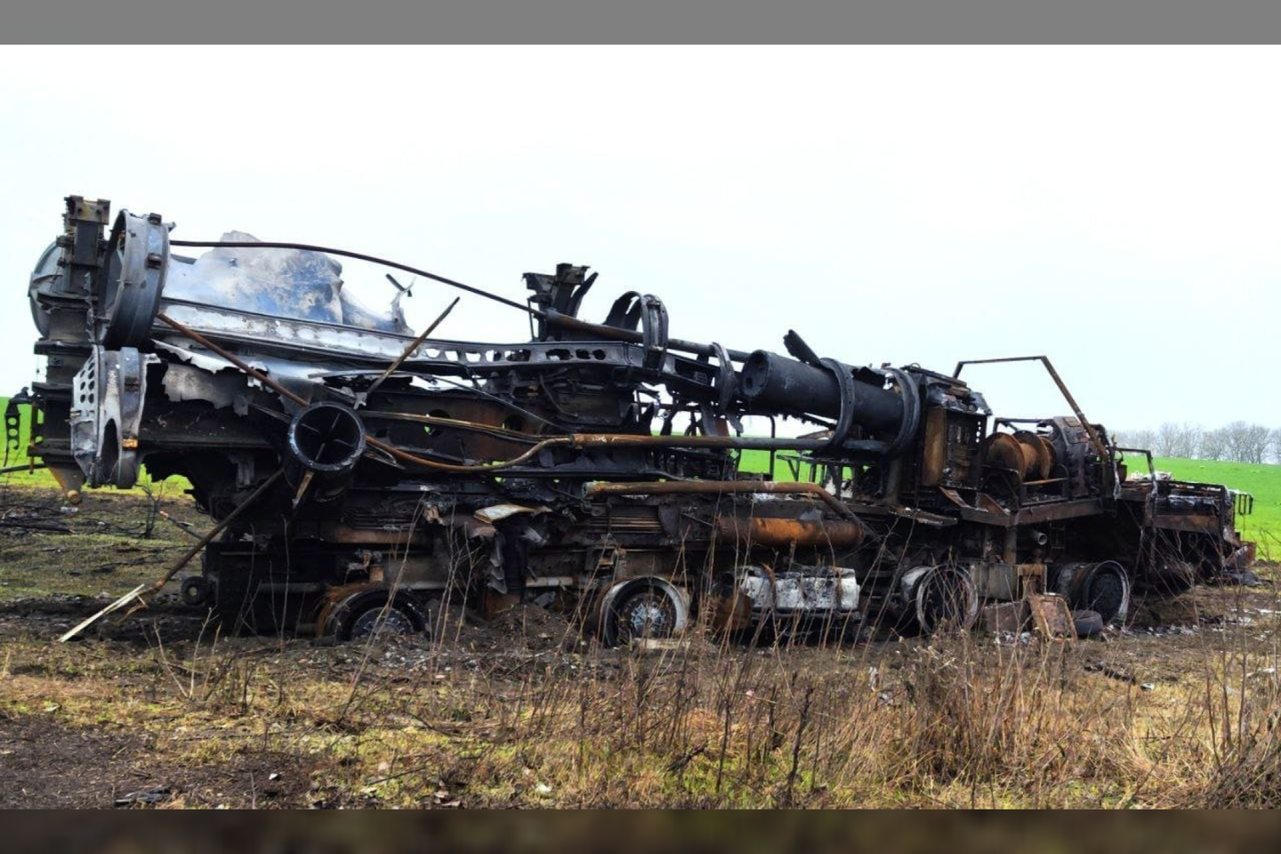 Sunaikinta Rusijos oro gynybos sistema „S-400“.<br> Atvirųjų šaltinių nuotr.