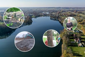 Išvydę, kas daroma su ežero pakrante ir medžiais, gyventojai kilo į kovą: pasiryžę net ir budėti