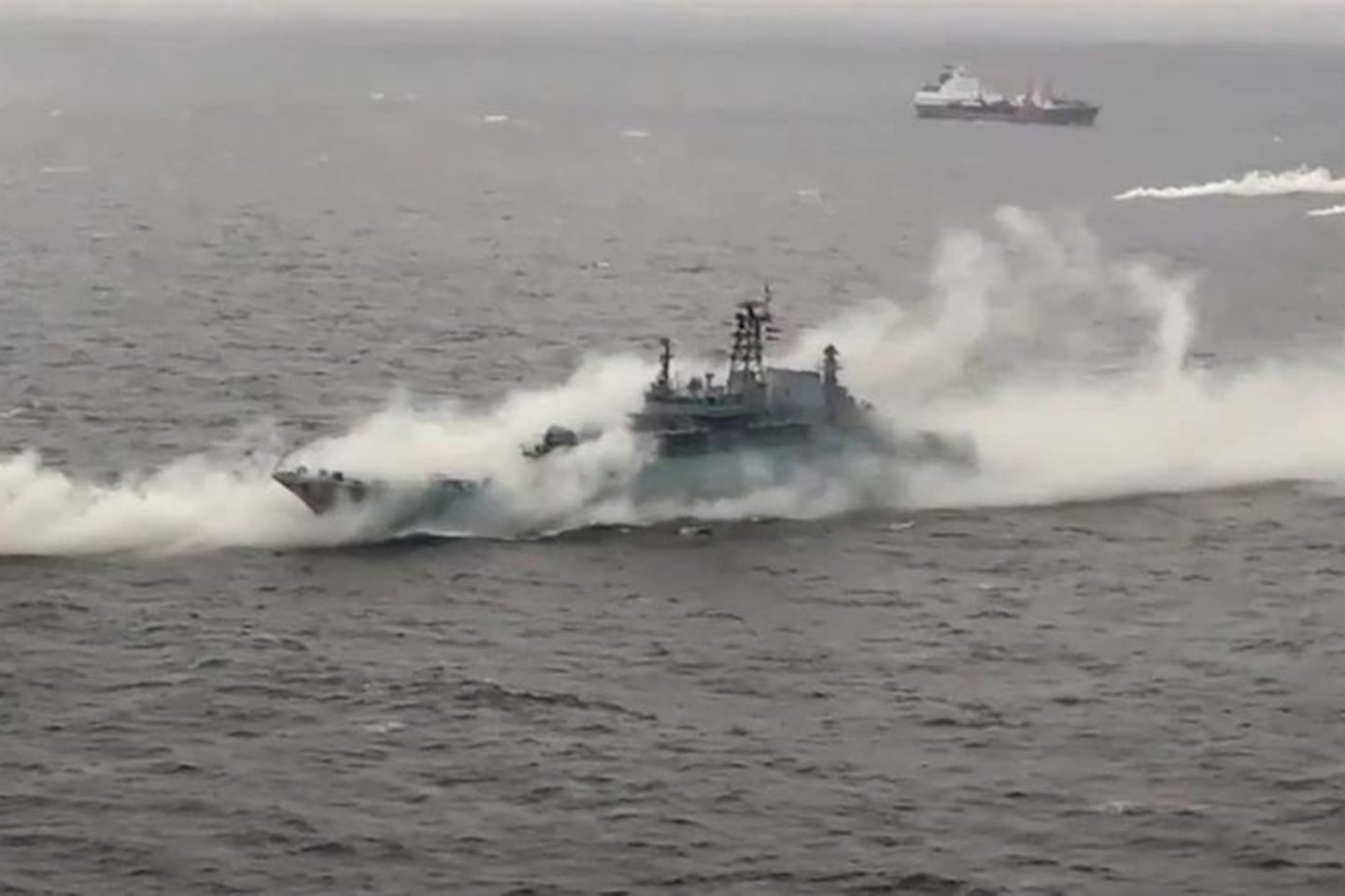 Karas Ukrainoje. Rusijos karinis laivynas.<br>Imago/Scanpix nuotr.