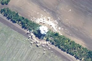 Įsimintini kadrai: parodė, kaip efektyviai ukrainiečiai medžioja rusų dronų įgulas