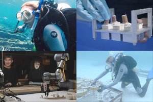 Robotai padės atgaivinti koralinius rifus