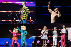 „Lietuvos talentuose“ – pačių įvairiausių dalyvių pasirodymai: kam teisėjai pasakė „taip“