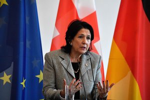 Sakartvele bus svarstoma dėl prezidentės S. Zurabišvili apkaltos