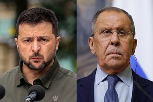 Pirmą kartą nuo karo Ukrainoje pradžios – galimas V. Zelenskio ir S. Lavrovo susitikimas JT Saugumo Taryboje