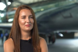 Prabangia moterimi lėktuvų angare vadinama lietuvė J. Gaškė: „Net Elonui Muskui pasakyčiau ne“