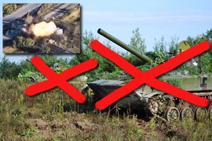 Dramatiški vaizdai: HIMARS itin taikliais smūgiais ištaškė į gabalus dvi rusų artilerijos sistemas