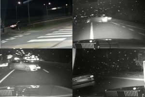Trileris Vilniuje: bėglys su BMW naktį gatvėmis skriejo be šviesų ir didesniu nei 200 km/h greičiu
