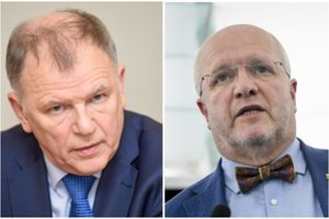 V. P. Andriukaičiui ir J. Olekui – arši kritika: pasirodė kontroversiškuose vaizdo įrašuose