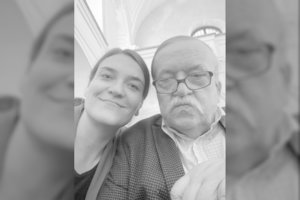 Mirė Radvilės Morkūnaitės-Mikulėnienės tėtis Eligijus Morkūnas