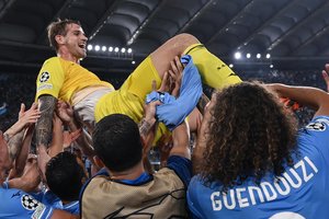 Po rungtynių pabaigoje pelnyto įvarčio „Lazio“ vartininkas sulaukė palyginimų su E. Haalandu