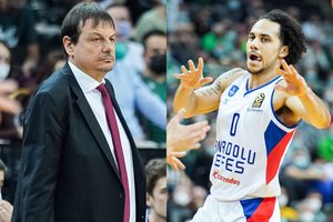 Sh. Larkinas palygino naująjį „Anadolu Efes“ trenerį su E. Atamanu: skirtumas akivaizdus