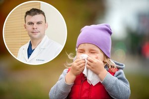 Gydytojas V. Morozovas ramina tėvus: normalu, jei jūsų vaikas lengvai sirguliuoja apie 10 kartų per metus