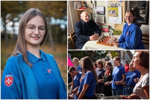 Kineziterapiją iškeitė į savanorystę: viską pakeitusi kelionė ir netikėtas susitikimas su popiežiumi