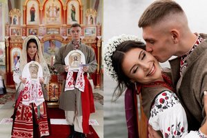 Grupės „Kalush Orchestra“ narys vedė savo mylimąją: jaunieji puošėsi ypatingais drabužiais