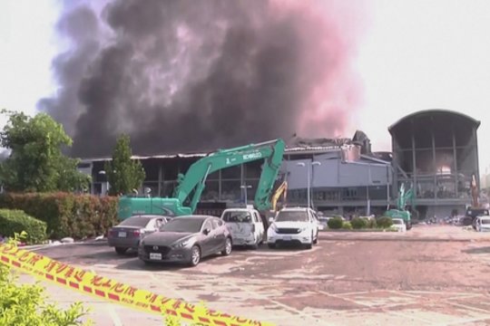 Nelaimė Taivane: per sprogimą gamykloje žuvo mažiausiai 5 žmonės, daugiau nei 100 sužeisti
