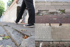 Baisisi ištrupėjusiomis Vilniaus gatvėmis: kur jūs tai matėte normalioje valstybėje?