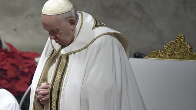 Popiežius Pranciškus  ragina padėti migrantams: pastarųjų išgelbėjimą lygina su civilizacijos pareiga