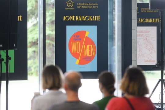 Nacionalinėje dailės galerijoje šeštadienį vyksta literatūros festivalis „Open books“.<br>V.Skaraičio nuotr.