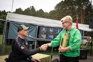 I. Šimonytė „Sužeistų karių savaitės 2023“ renginyje: čia plečiasi bendrystė tarp mūsų ir Ukrainos karių