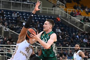 M. Grigonis kukliai prisidėjo prie „Panathinaikos“ pergalės prieš „Bayern“