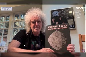 Prie asteroido mėginių surinkimo prisidėjo ir roko žvaigždė