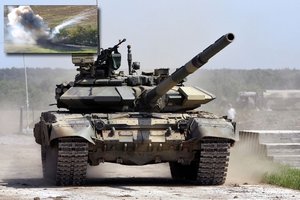 Įspūdingas tankų mūšis Chersono stepėse: vienas prieš keturis, sprukti teko rusams