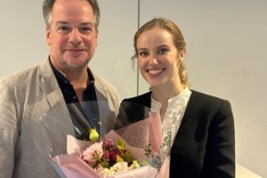 Dirigentės G. Šlekytės ir fleitos garsenybės E. Pahudo koncertus Japonijoje lydėjo audringos ovacijos