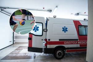 Kriminalas krepšinio aikštėje: amžių slėpusiam nepilnamečiui teko siūti kaktą, tėvai varžovui iškėlė bylą