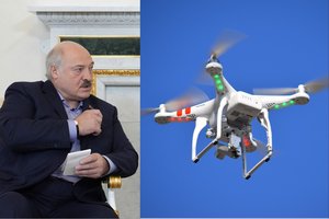 A. Lukašenka išsigando dronų? Priėmė keistą įstatymą