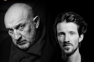 LMTA Didžiojoje salėje susikalbėti kvies aktoriai Valentinas Masalskis ir Matas Dirginčius