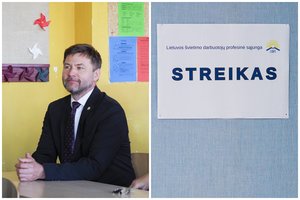 Mokytojų streikas – jau penktadienį: šalia Vyriausybės įsikurs su palapinėmis, „prie lentos“ kvies ir politikus