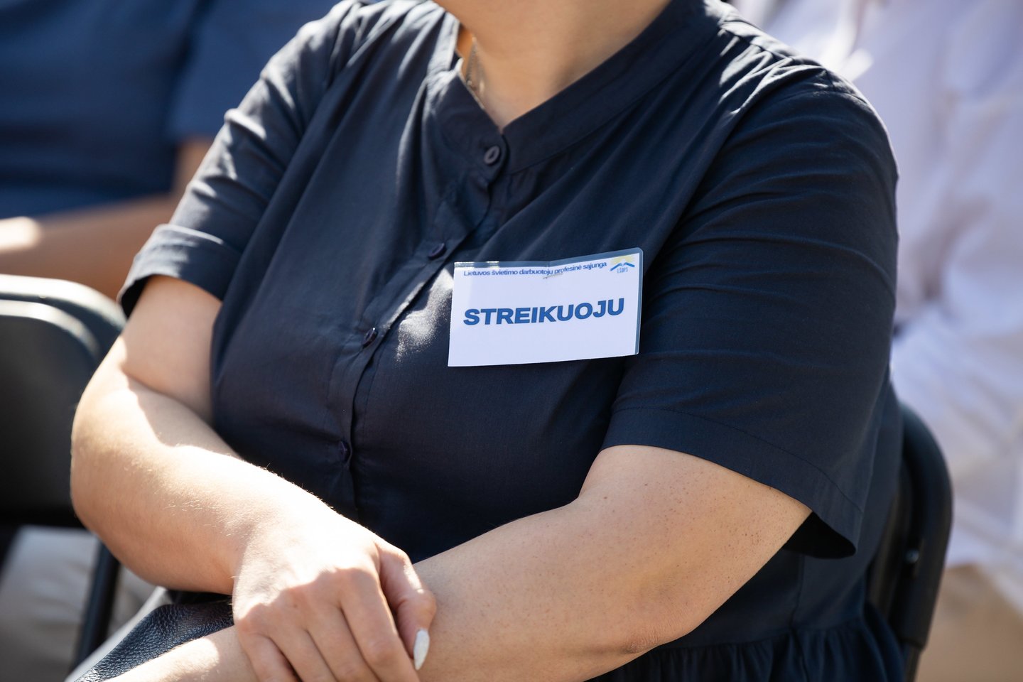 Mokytojų streikas.<br> A.Ufarto (ELTA) nuotr.